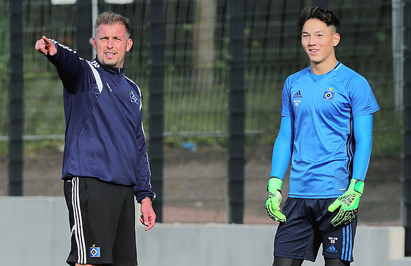 Ein neuer Keeper für die U19: Kevin Harr (r.) kommt vom VfB Stuttgart.