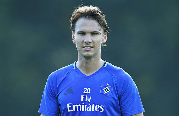 Albin Ekdal auf dem Trainingsplatz.