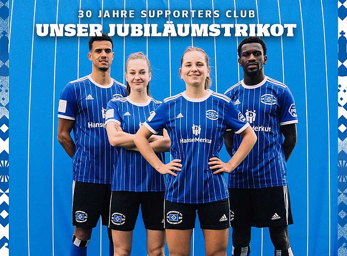 30 Jahre Supporters Club - das Jubiläumstrikot