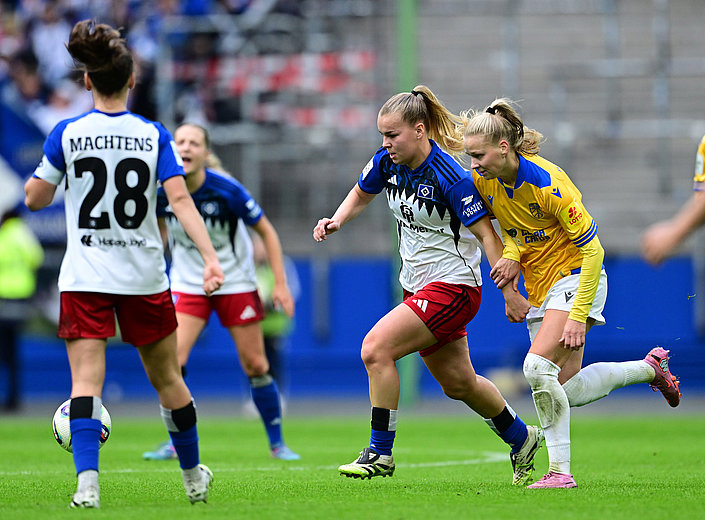 1:1 - HSV-Frauen spielen unentschieden gegen Jena
