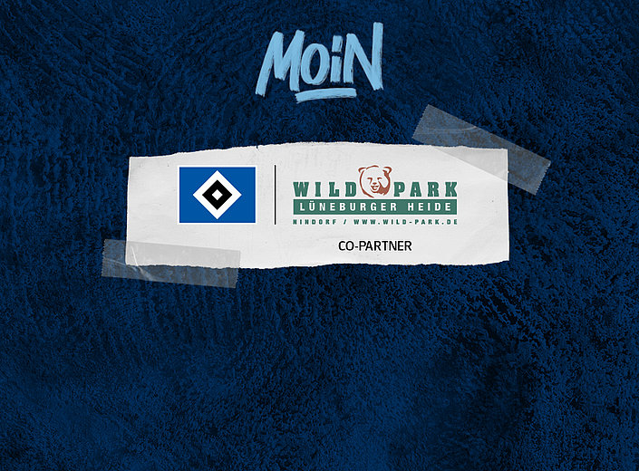 HSV und Wildpark Lüneburger Heide verlängern Partnerschaft