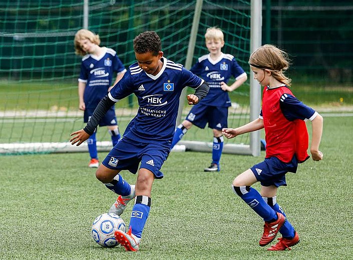 Das Talenttraining der HSV-Fußballschule