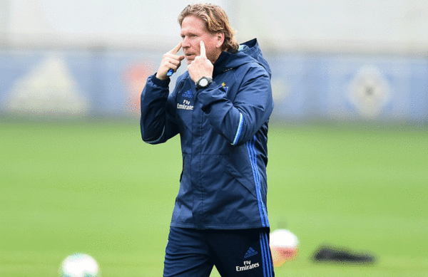 HSV-Trainer Markus Gisdol lenkte im Training die volle Konzentration auf das Spiel gegen Werder.