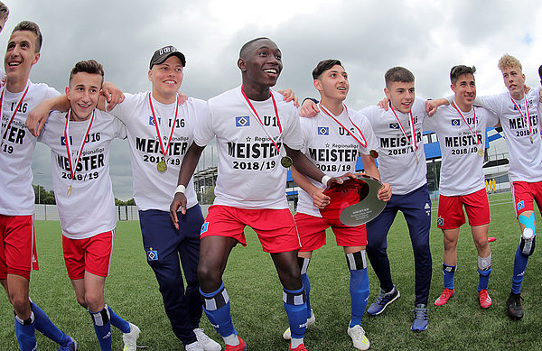 Die U16 sicherte sich vorzeitig die Meisterschaft.