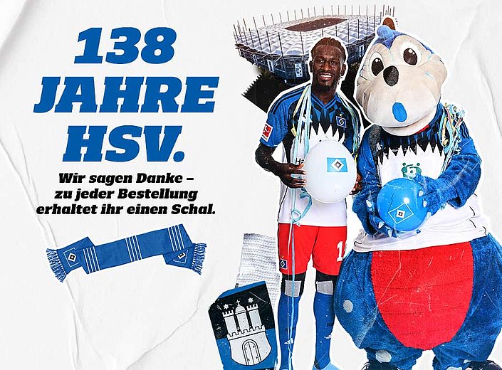 138 Jahre - der HSV feiert Geburtstag!