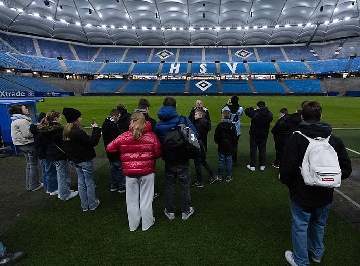 Stadionführungen bei Nacht im Volkspark