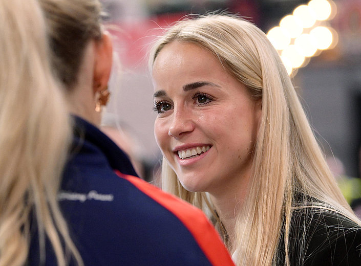 Giulia Gwinn: Vorfreude auf den Volkspark ist „riesig“