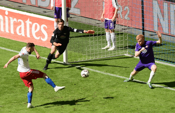 Young attacker Manuel Wintzheimer kept cool once again to find the net for the second time in two games.