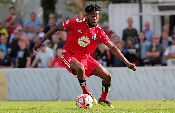 Versuchte im Zentrum der U21 Akzente zu setzen: Moritz-Broni Kwarteng.