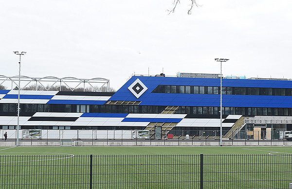 Der HSV-Campus in der Außenansicht.