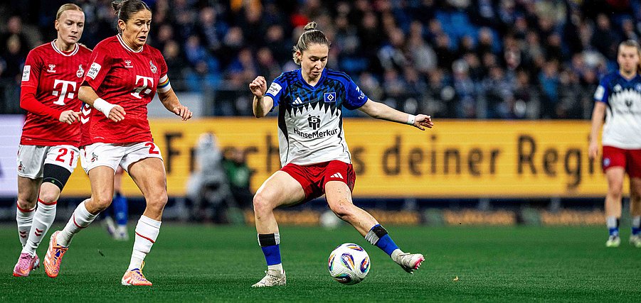 HSV-Frauen unterliegen Köln mit 1:4
