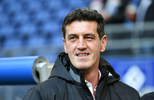 Jens Todt praised team unity. Jens Todt at the home game against Berlin.