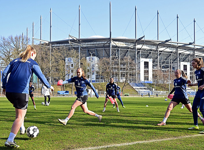 Zurück aus der Länderspielpause – HSV-Frauen starten in die Pokal-Woche