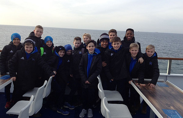 Die U12 auf der Reise nach Kopenhagen. Ganz klassisch mit der Fähre.