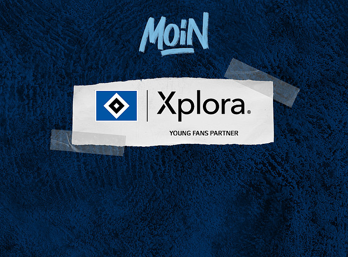 HSV freut sich über Xplora Technologies als Young Fans-Partner