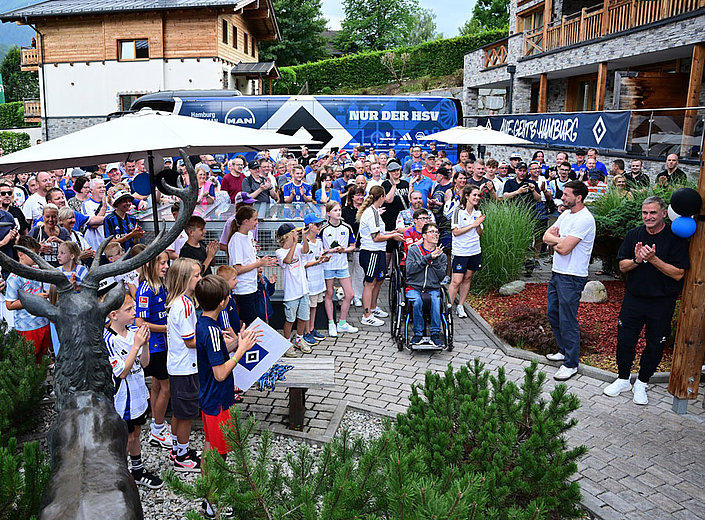 Fan-Nachmittag im HSV-Trainingslager in Herzogenaurach