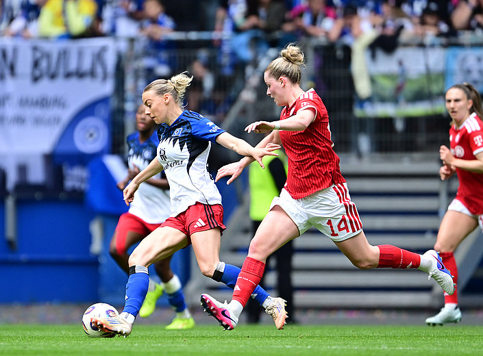 Vor Rekordkulisse: HSV-Frauen feiern Klassenerhalt