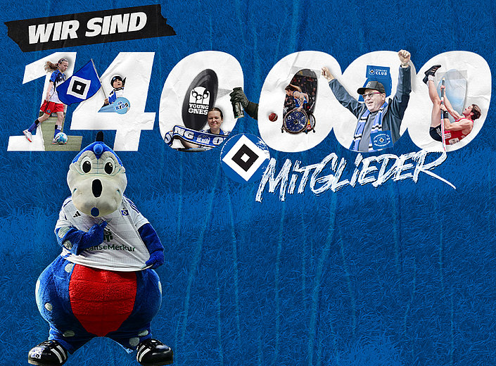 140.000 Mitglieder: HSV erreicht nächsten Höchstwert