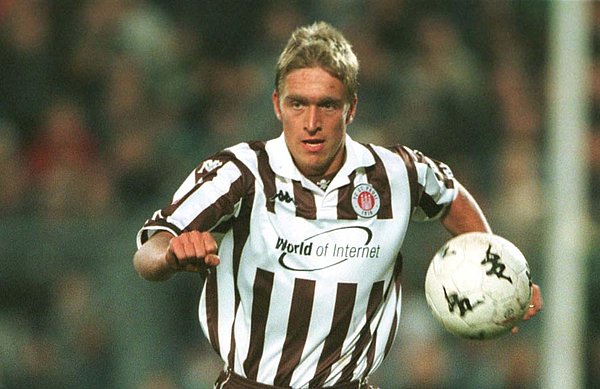 Christian Rahn im Trikot des FC St. Pauli. 