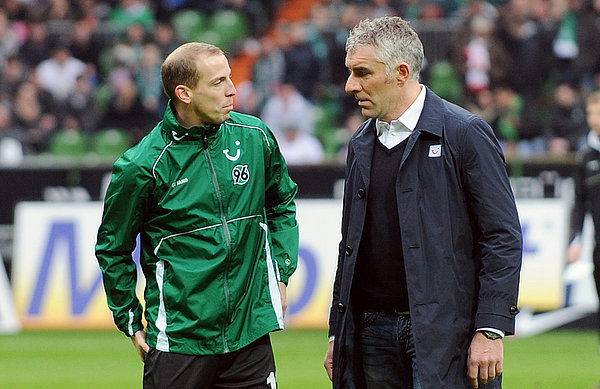 Both sporting director Jan Schlaudraff and manager Mirko Slomka have been shown the door already this season by Hannover boss Martin Kind.