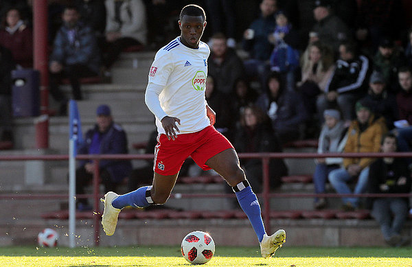 Brachte nach seiner Einwechslung noch einmal ordentlich Schwung in die Partie: Aaron Opoku.