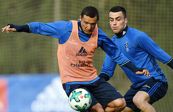 Sejad Salihovic, Filip Kostic and the Rothosen get down to business at the training camp in Jerez Sejad Salihovic, Filip Kostic and the Rothosen get down to business at the training camp in Jerez
