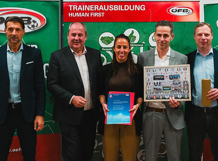 Liese Brancao erhält UEFA Pro-Lizenz