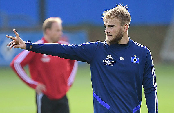 Timo Letschert auf dem Trainingsplatz.
