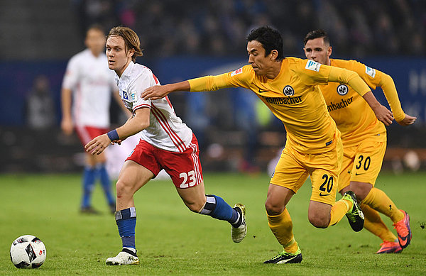 Alen Halilovic spielte erstmals von Beginn an und hatte kurz vor der Pause die Chance zum Ausgleich.
