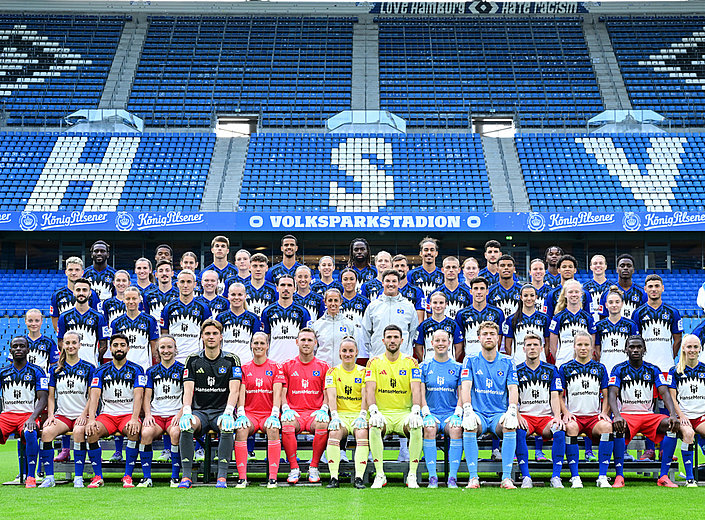 HSV-Teamfoto der besonderen Art