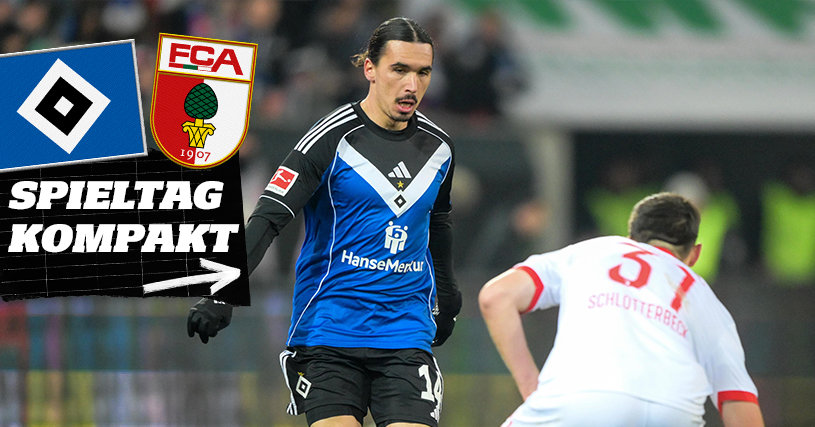 HSV vs. FCA: Duell der Tabellennachbarn im Volkspark