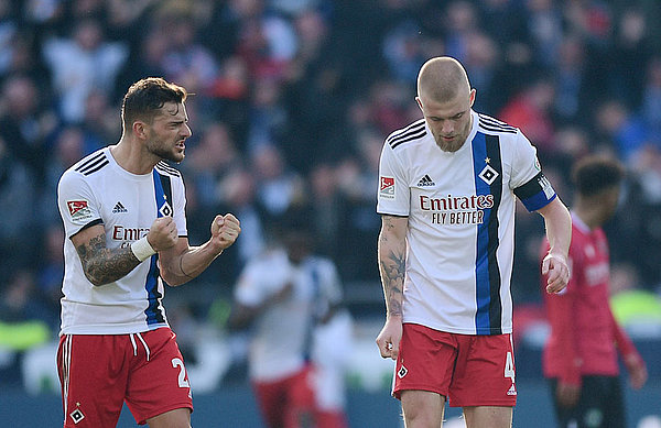 Tim Leibold and Rick van Drongelen have contributed to HSV winning 11 points after going behind - the highest total in the league.