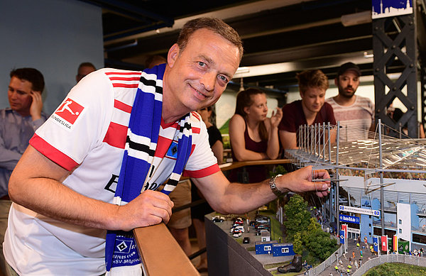 Markus Zoder in der Miniatur Wunderwelt. Markus Zoder in der Miniatur Wunderwelt.