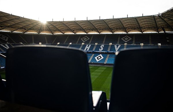 The stadium tour offers a unique insight into the interior of the Volksparkstadion on a match day. 