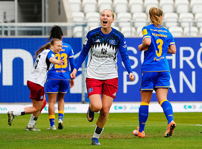 HSV-Frauen in Jena: Zwischen Punktgewinn und Premiere