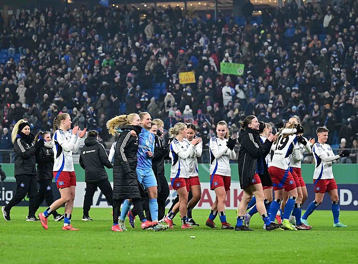 DFB-Pokal-Halbfinale: Historie im Volksparkstadion