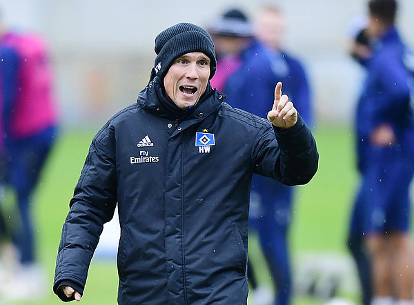 Hannes Wolf im Training.