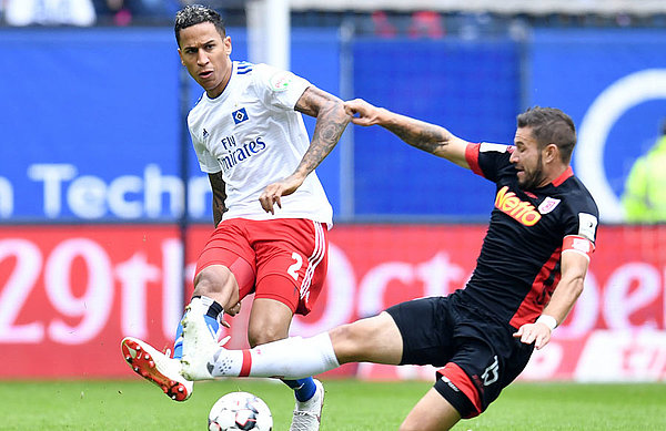 The guests from Regensburg were better in all facets of the game and remained cool in front of goal.