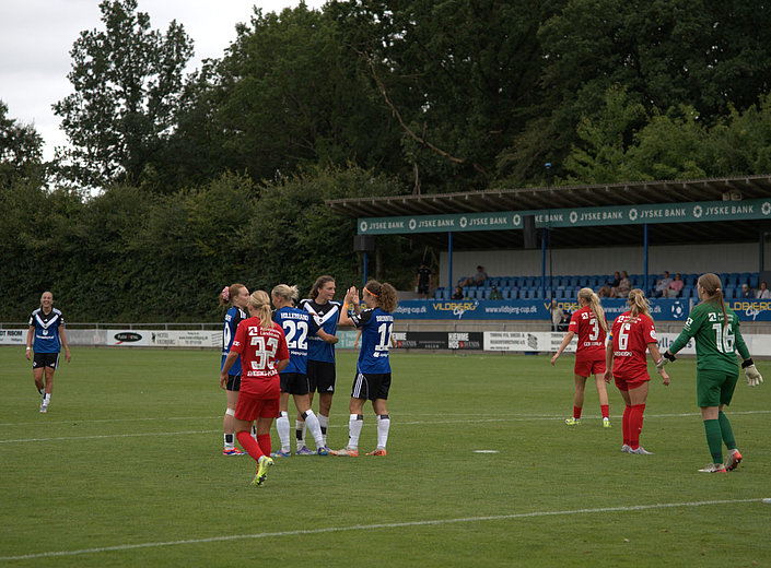 HSV-Frauen gewinnen 4:0 gegen FC Nordsjælland