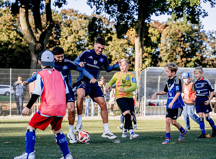 HSV-Kids-Training: Spiel & Spaß im Zeichen der Raute