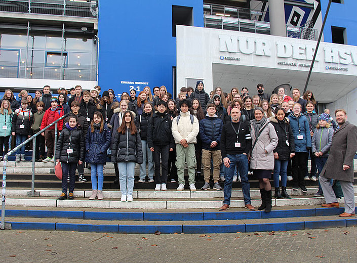 Jugend Forscht im Volksparkstadion