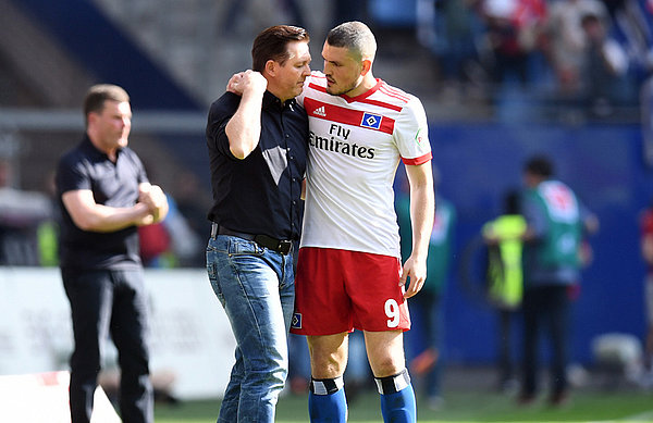 Kyriakos Papadopoulos only had words of praise for coach Christian Titz. Kyriakos Papadopoulos only had words of praise for coach Christian Titz.
