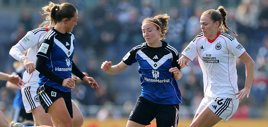 1:4 – HSV-Frauen unterliegen in Frankfurt