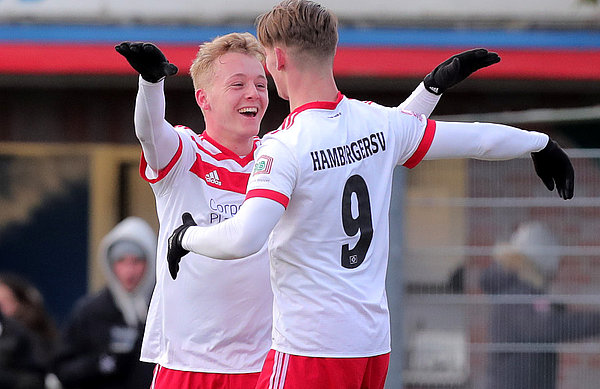 Die Tor-WG: Fabian Gmeiner (l.) als Torschütze, Törles Knöll als Vorlagengeber.