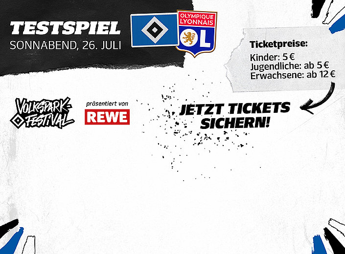 Testspiel-Tickets gegen Olympique Lyon im freien Verkauf