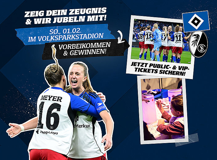 VIP-Tickets für HSV-Frauen zu gewinnen!