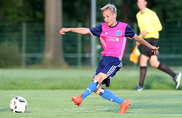 Starke Leistung im letzten Spiel: Robbie Schlichting verlässt den HSV im Sommer nach 9 Jahren.