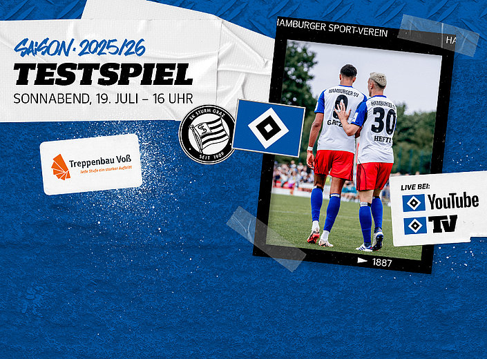Am Sonnabend: Testspiel gegen Sturm Graz im Livestream