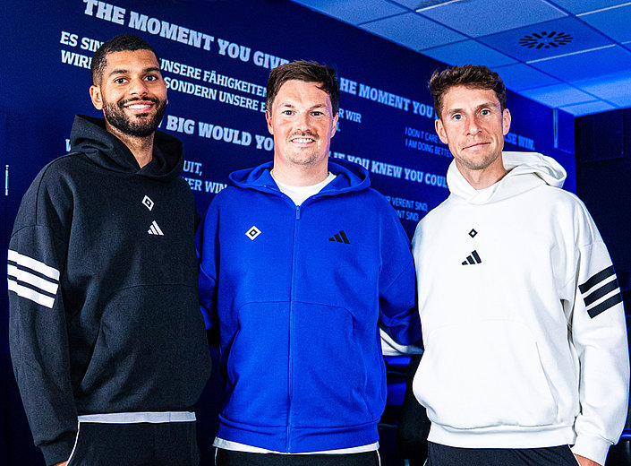 HSV-Trainerteam gewährt Kabinen-Einblicke