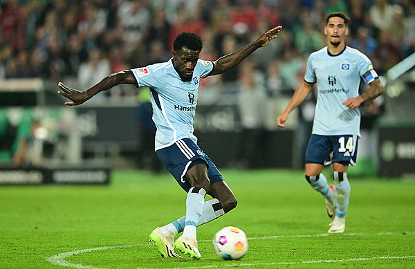 Mit Maß und Speed: Bakery Jatta traf in der 69. Minute zum letztlich entscheidenden 1:0. 